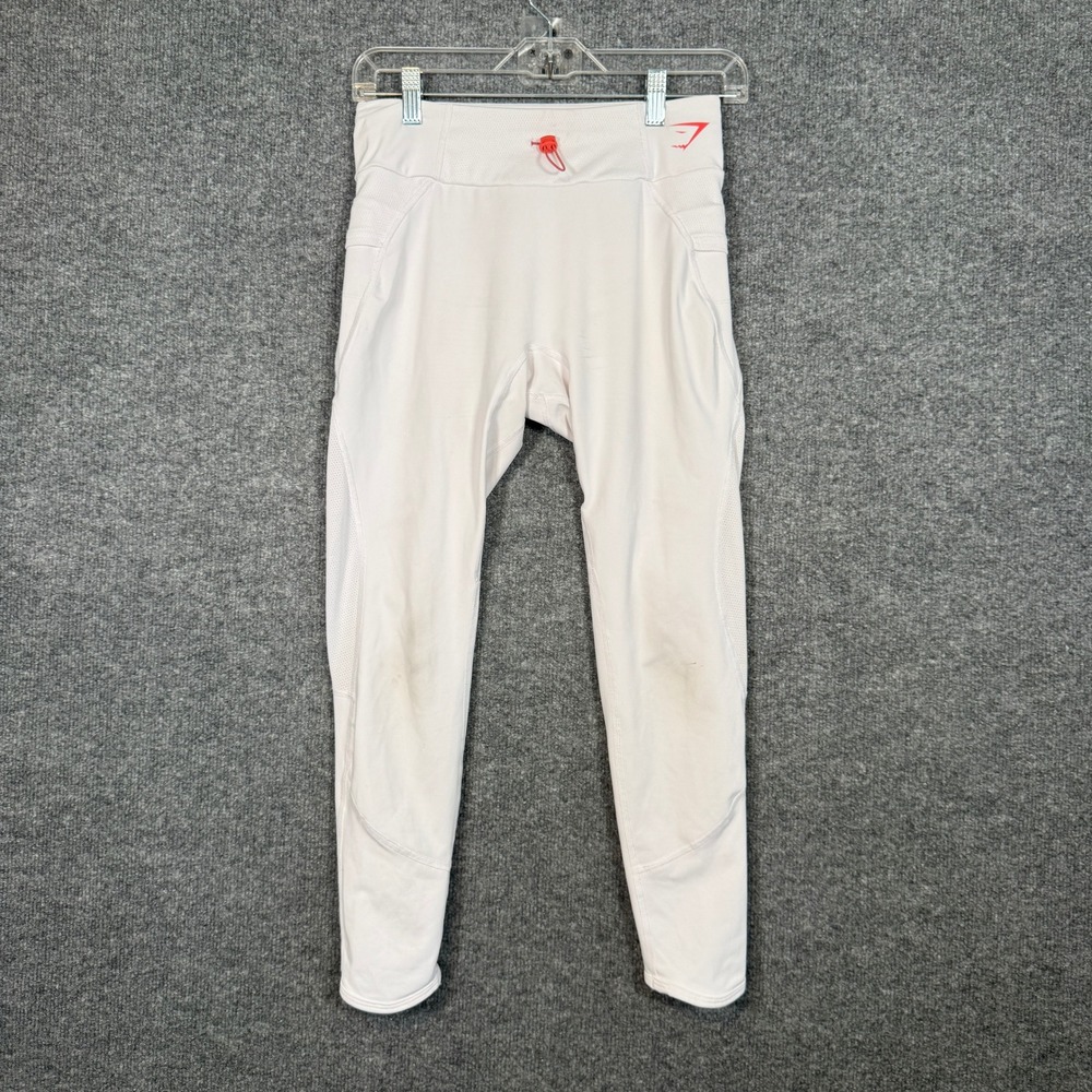 Gymshark Pants Womens Medium‎ Speed Tights Leggings Running Pockets Gym Stretch
